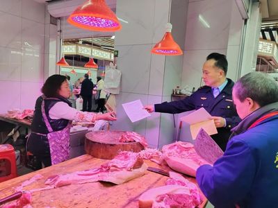 施秉县开展禁用“生鲜灯”排查，确保生鲜“素颜”上市