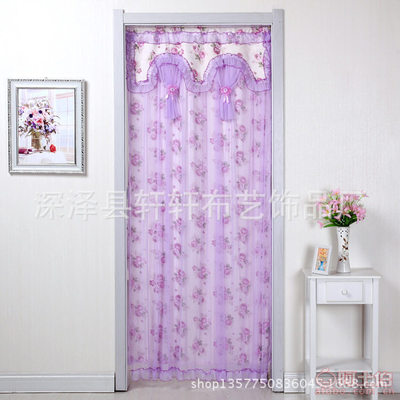 轩轩布艺双面花色门帘 四季通用，防蚊防蝇的一站式批发选择